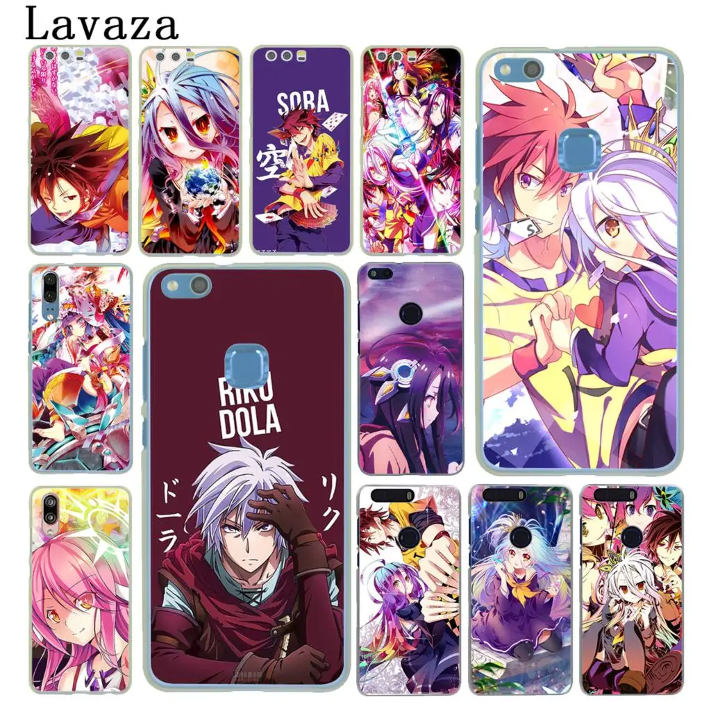

Lavaza No Game NO life Anime Phone Case for Huawei Y7 Y6 Prime Y5 Y9 2018 2017 Honor play 10 8C 8X 8 9 Lite 7C 7X 7A Pro Cover
