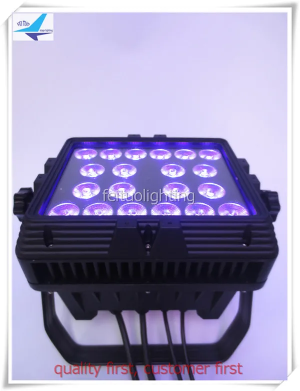 

6/lot 20x15w rgbwa 5 in 1 outdoor IP65 Wall Washer LED City Color Light Disco Party Light
