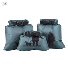 3 шт./компл. портативный 1.5L-3.5L тафты водонепроницаемая сумка для хранения сухой мешок сумка для плавания сплав на каноэ каяках для спорта, прогулок на свежем воздухе, походов