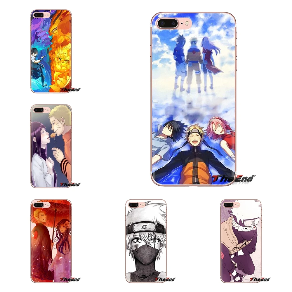TPU Transparent Case Cover Naruto Uzumaki Akatsuki Clan Cloud For Samsung Galaxy A3 A5 A7 A9 A8 Star A6 Plus 2018 2015 2016 2017 |