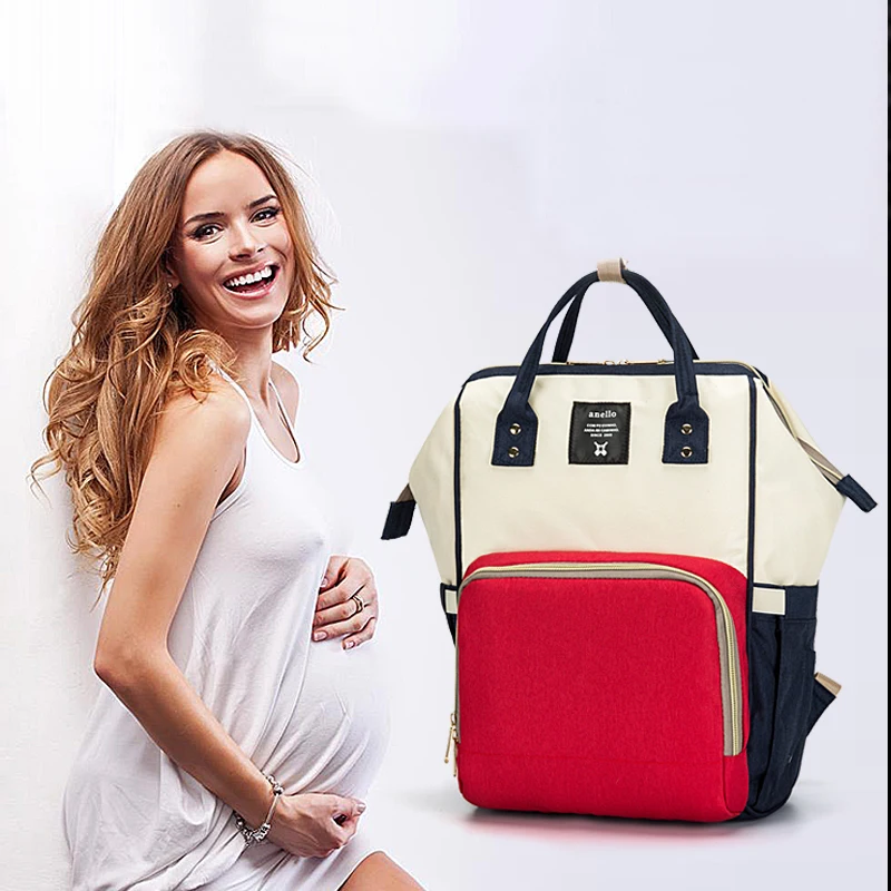 

2019 Baby Diaper Bag Large Capacity Waterproof With USB Interface Mummy' bag baby backpack for hunging out
