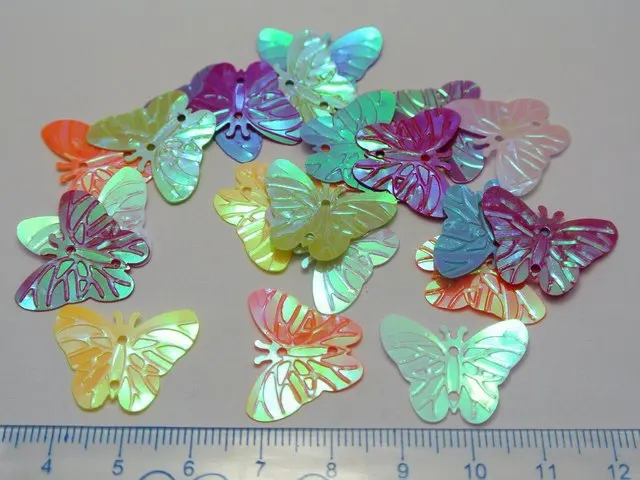500pcs mixed color butterfly loose sequins paillettes 2 hole sewing costume jewelry accessories wedding craft new - Color Butterfly 2 500pcs mixed color butterfly loose sequins paillettes 2 hole sewing costume jewelry accessories wedding craft new - Color Butterfly 2