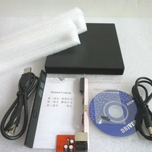 TPFEEL SATA к USB Внешний USB2.0 корпус для оптического привода чехол 12,7 мм SATA Caddy комплекты