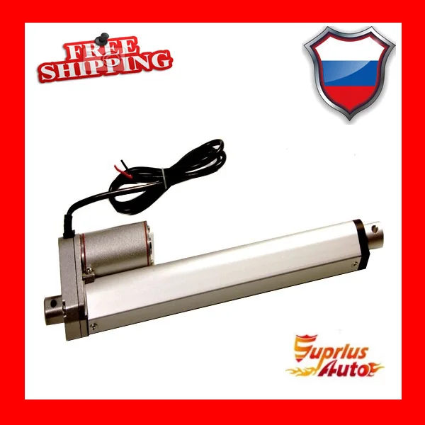 Free Shipping 18 "/ 450mm Stroke 12v Linear Actuator, 225 lb / 100kg