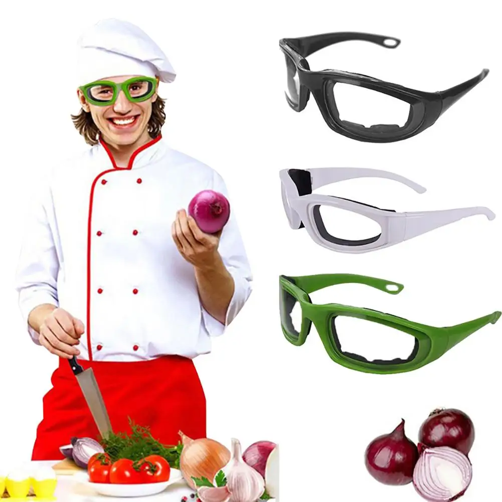 

hot!1Pc Christmas Decoration Safety Onion Goggles Glasses Slicing Cutting Chopping Eye Protector Kitchen Tool Protect for Eyes T