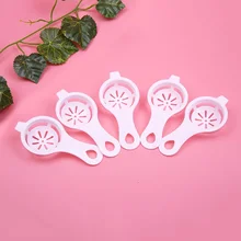 5 шт одноразовые простые DIY короткие ручки яйцо белый желток сепаратор для яиц дозатор яиц кухонные принадлежности для выпечки аксессуары
