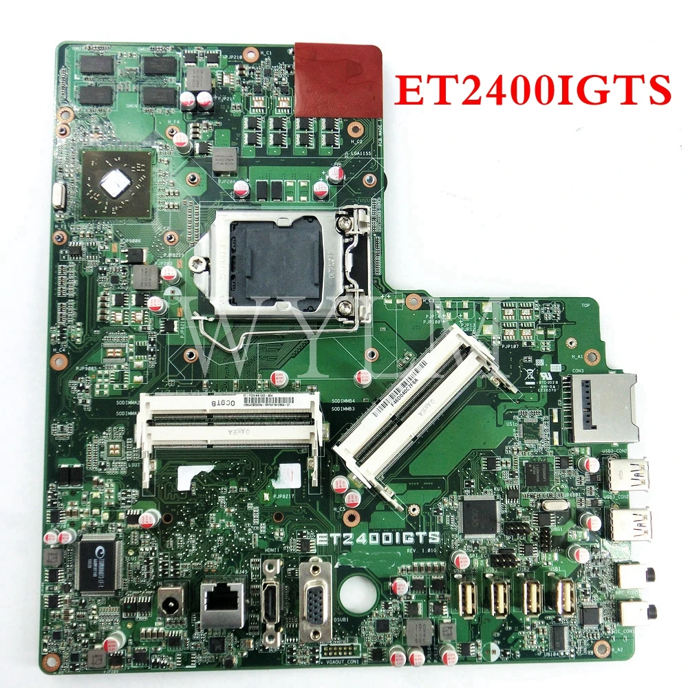 ET2400IGTS основная плата REV1.02G все в одном материнская для ASUS PM 60 PE3MMB1000 B04
