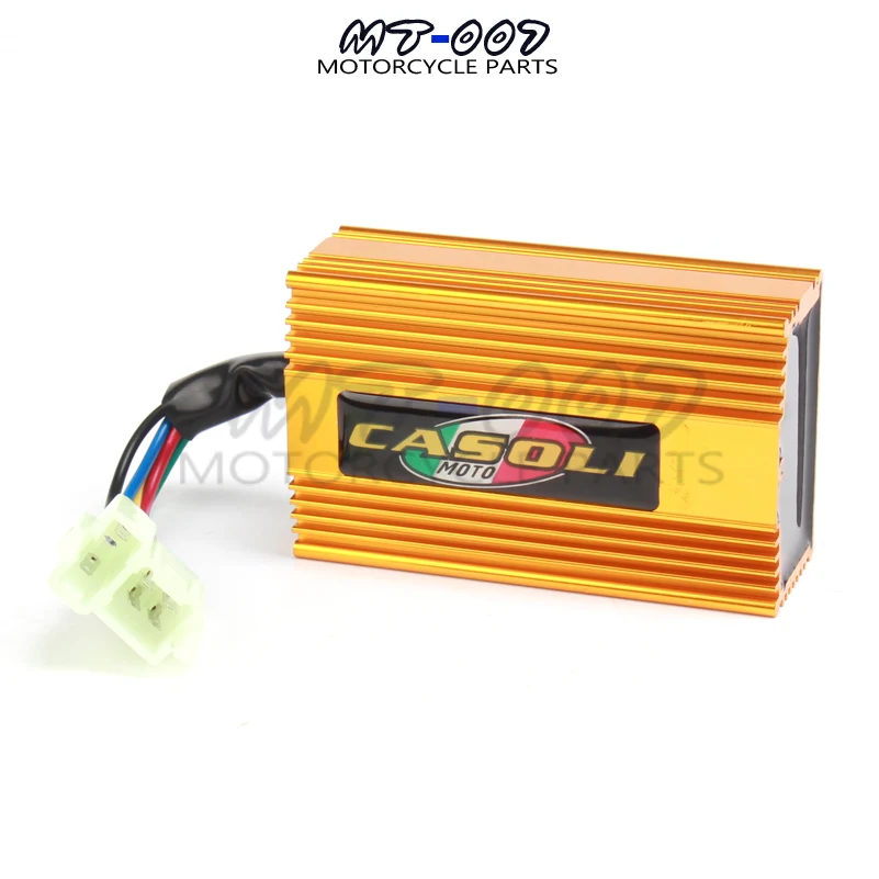Новый золотой гоночный DC HP CDI для CG125 150 200 250cc dirt bike/pit bike ATV Quad бесплатная
