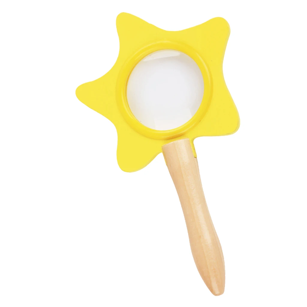 Magnifying Glass Science Nature Educational Toys for Kids Boy Girl w/ Handle
