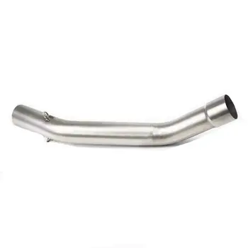 

Motorcycle Exhaust Link Pipe Middle Connecting Tubes For Kawasaki ZX10R 2008-2017