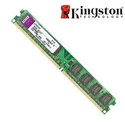 Kingston memória ram original para computador, 2gb, pc2, ddr2, 4gb, ddr3, 8gb, 667mhz, 800mhz, 1333mhz, 8gb, 1600