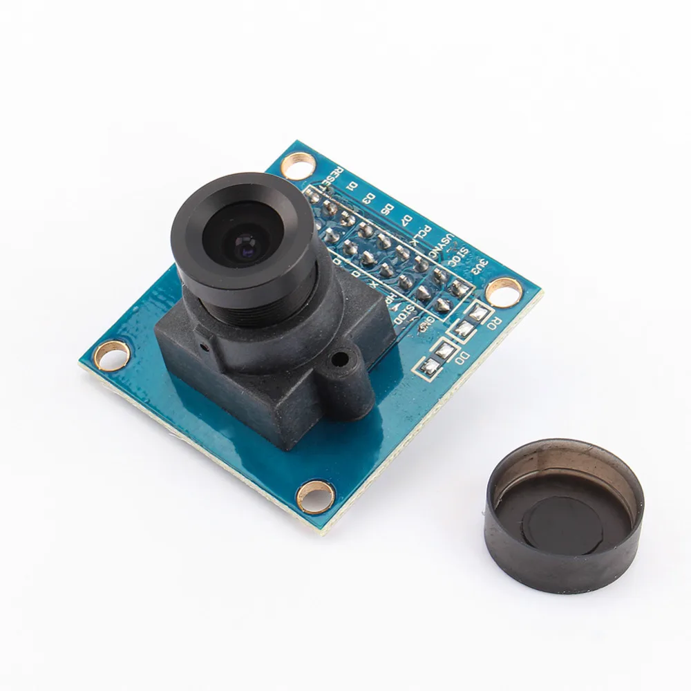 

OV7670 VGA Camera Module Lens CMOS 640X480 SCCB w/ I2C Interface