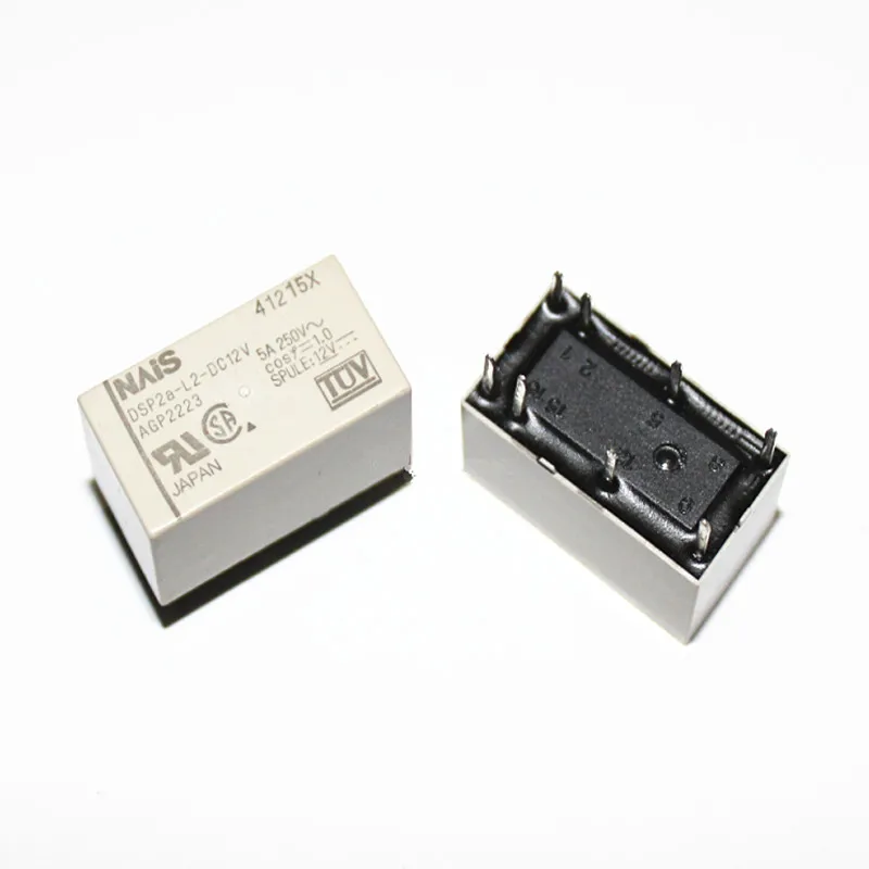 Power relay DSP2A-L2-DC5V DSP2A-L2-DC12V DSP2A-L2-DC24V DSP2A-L2-5V DSP2A-L2-12V 5A 8pins 2 шт./лот | Строительство и ремонт