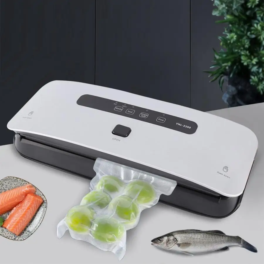 

Automatic Vacuum Sealer Food Grade Vacuum Bags Packing Machine Vacuum Tea Packer Package For Kitchen Food Fresh