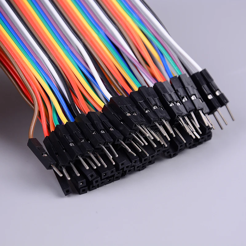 Горячая Распродажа Новый 40Pin 30 см Джампер кабель dupont для arduino F/M|Соединители| |