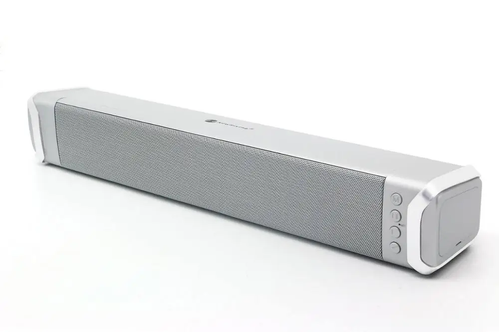 Новая Оригинальная звуковая панель с Bluetooth для телевизоров Samsung НЧ-динамик беспроводная 10 Вт поддержка TF HDMI Heavy Bass домашняя игровая акустическая система - Цвет: silver