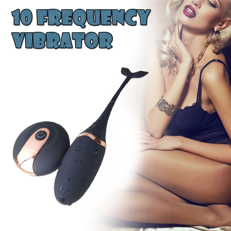 Sex Toys Vagina Balls USB Charging Wireless Control Small Whale Jumping Egg G point Vibration Masturbation Fish Tail (17)