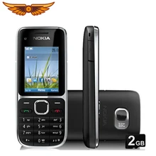 C2-01 разблокированный Nokia C2-01 1020mAh 3.15MP 3g Поддержка русской клавиатуры и аракбической клавиатуры и иврит клавиатуры мобильного телефона