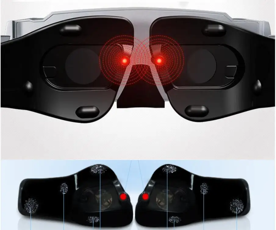 Акупунктурный лазерный массажер для глаз II 3D визуальное восстановление оборудования лечение близорукости инструмент