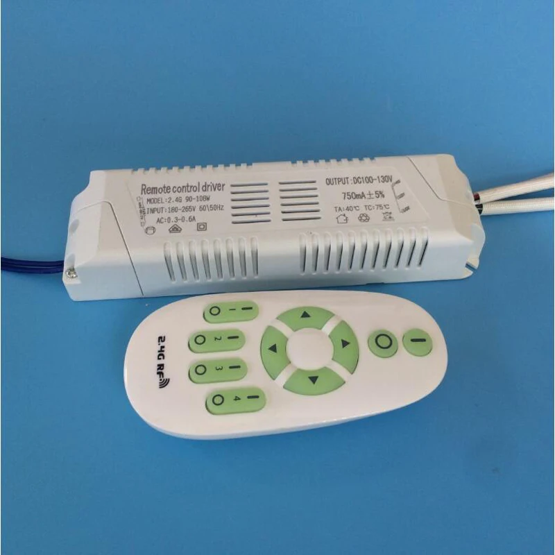 

90-108W White + Warm White Dimming Power Supply Drive 220V 2-Wire Driver for LED Reform Ceiling Light Dimmer