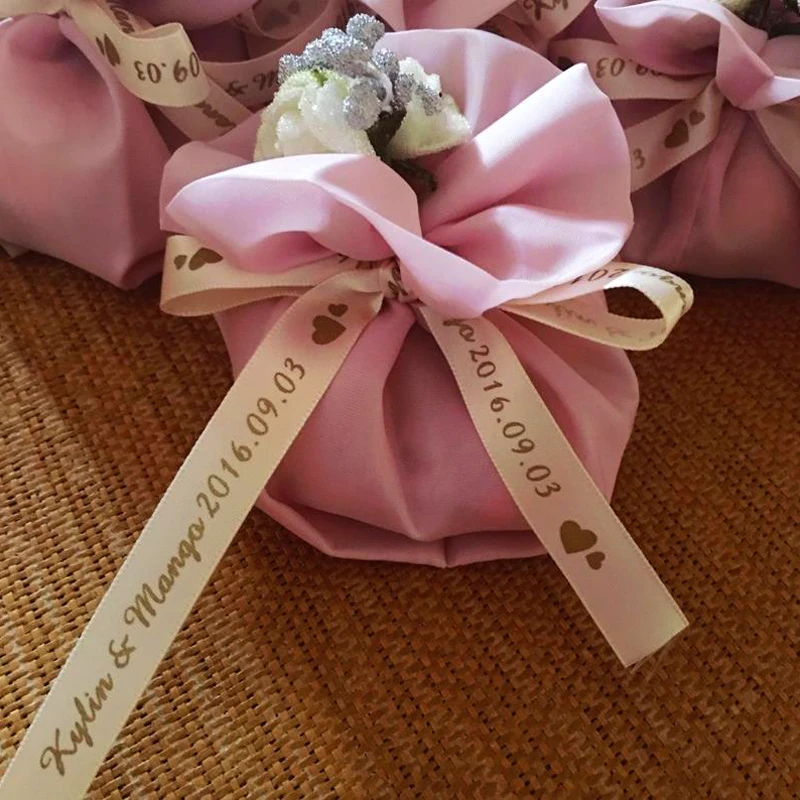 Free Shipping 100 Yard Lot Gift Packaging Polyester Decoration Free Shipping 100 Yard Lot Gift Packaging Polyester Decoration Personalized Ribbon Wedding Favors And Gifts Custom In Party Diy Decorations From Home