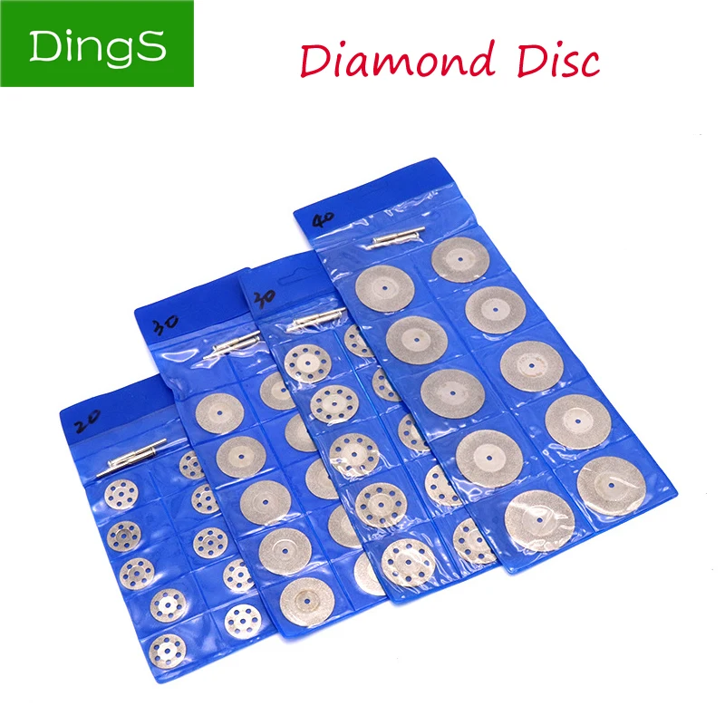 

12pcs/Set Mini Circular Saw Blade Grinding Wheel Woodworking Cutting Diamond Abrasive Disc Dremel Rotary Tool