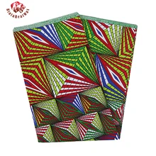 Новейший стереоскопический узор, высокое качество, 6 ярдов, хлопок, ткань, воск, бинтаrealwaxwax, африканская ткань с принтом, PL350