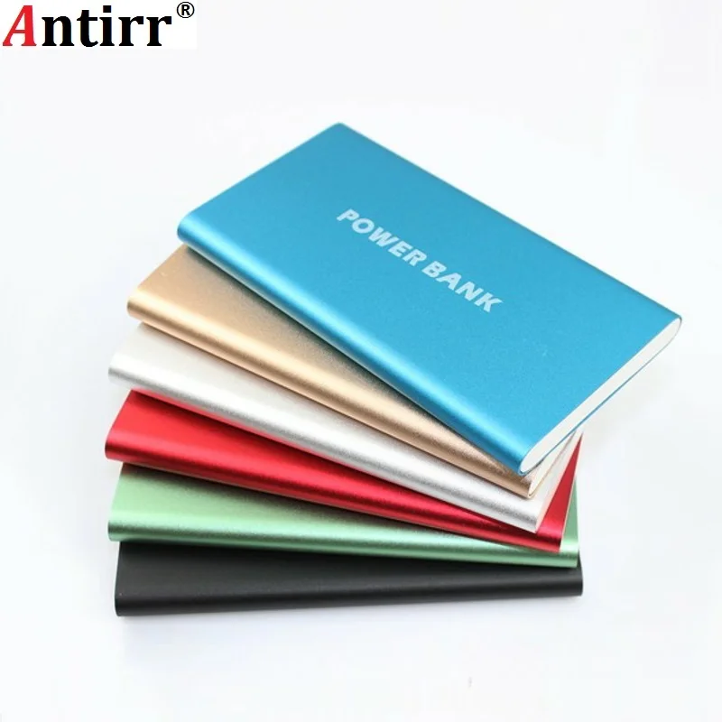 

2018 Ultra Slim Portable Power Bank 8000mAh Polymer Powerbank Mobile Charger External Battery Chargers 8000 mah Backup Battery