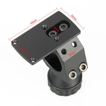 

PPT Tactical accessories hunting scope mounts 25.4 pipe diameter, RMR mount for reflection point sight GZ24-0046