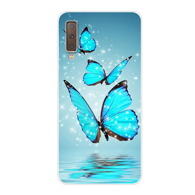 For Samsung Galaxy A7 2018 Case Silicone TPU Cover Phone Case For Samsung A7 2018 A750F A750 SM-A750F A 7 A72018 Case Soft 6.0