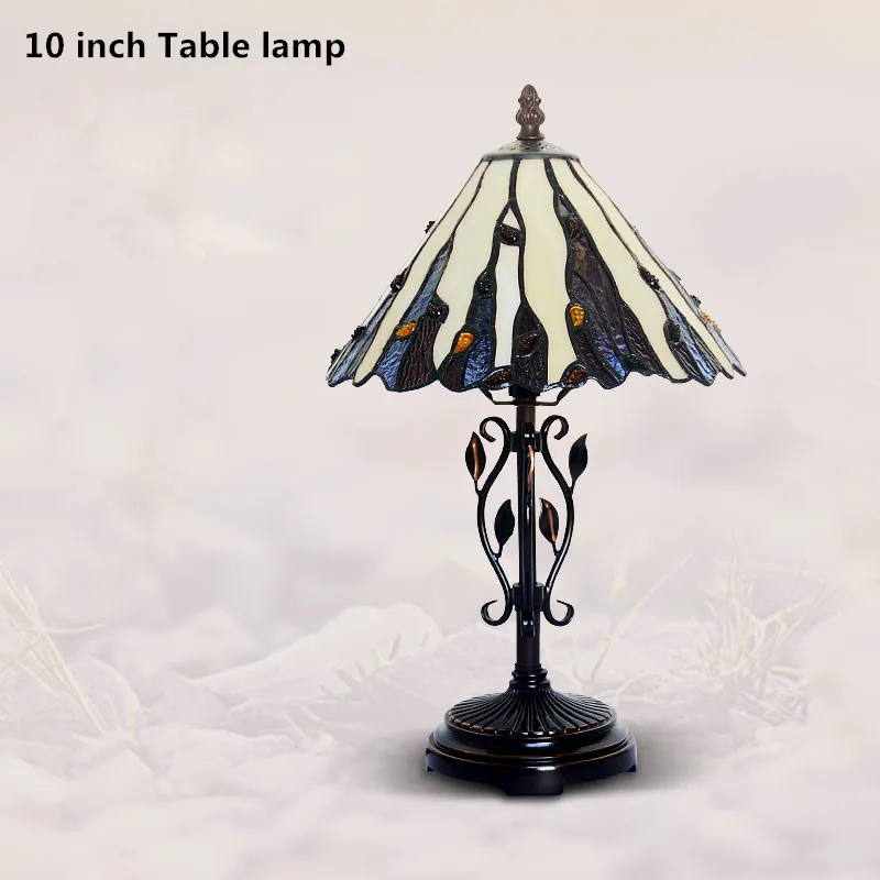 Fumat Glass Table Lamps European Mission Style For Living Room Bedside Lamp Art Stained Glass Decor Stand Lamp Light Fixtures Table Lamp European Table Lampglass Table Lamp Aliexpress
