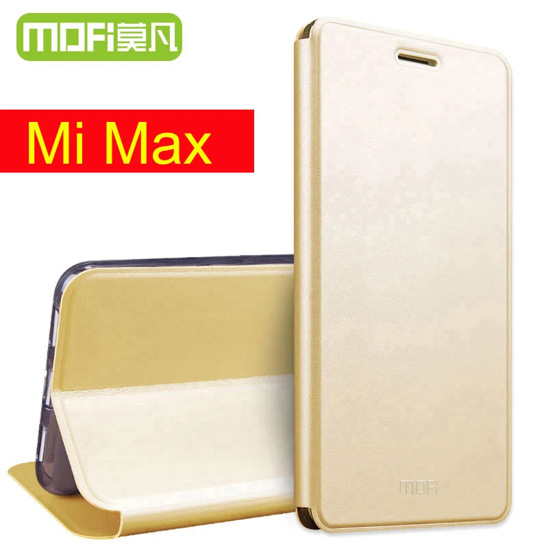 Xiaomi mi max чехол Mofi 64gb кожаный флип 32gb funda xiaomi yzp 6 44 coque s|flip cover|case casecase |