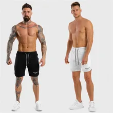 Мужские, повседневные, пропускающие воздух быстросохнущие спортивные шорты футбольный спортзал бег спортивные шорты летние свободные эластичные бандажные шорты