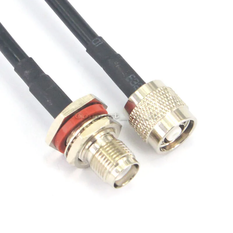 

Extension cord RP TNC male plug to RP TNC female Jack connector adapter RG58 15cm coax pigtail cable