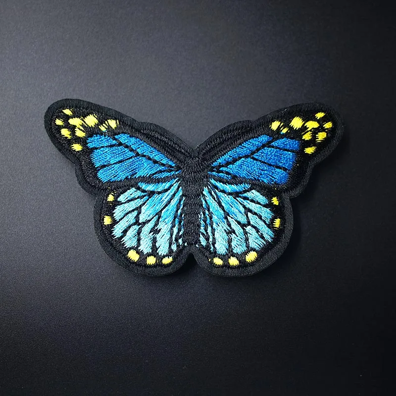 

Blue Butter Size:5.0x8.0cm Cloth Badges Patch Jeans Bag Hat Clothes Apparel Sewing Decoration Applique Bagde Patches Accessories