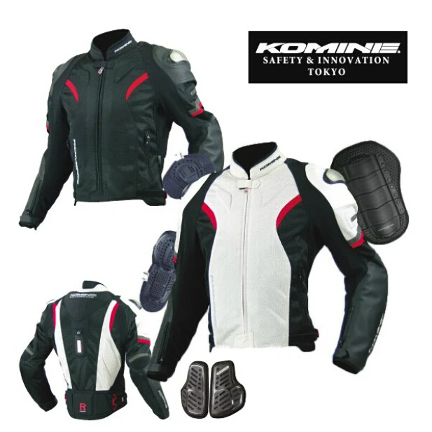 Komine куртка JK006 брюки PK708 подлинный moto rcycle костюм moto cross куртка JK021 moto Racing кожаная сетчатая куртка костюм