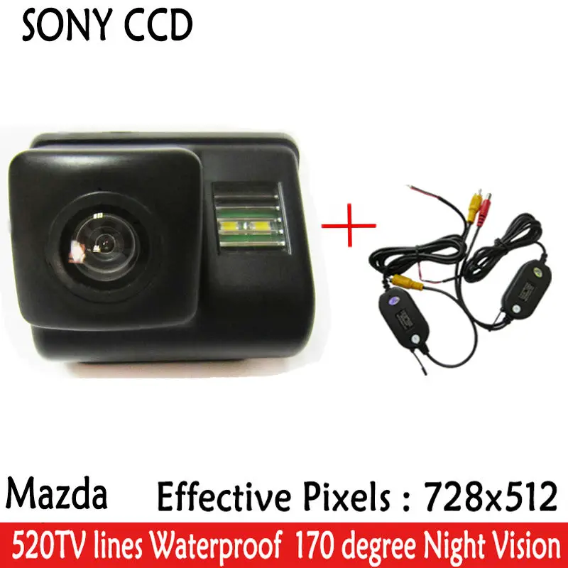 Free Shipping!!! WIFI SONY CCD 2.4G wireless rear view camera with WIFI