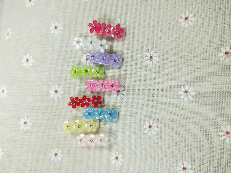 2 шт. заколка для волос в виде цветов|dog hair accessories|dog hairpet accessories |