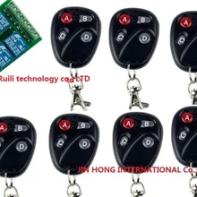 Новинка 85 v~ 260 V 110 V~ 220 V 4CH RF беспроводной пульт дистанционного управления реле системы безопасности ворота электрические двери гаража