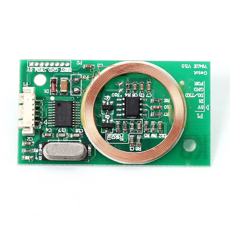 Для Arduino RFID UART Reader беспроводной модуль 3Pin 125 кгц для чтения карт EM4100 8 см DC 5 В IC