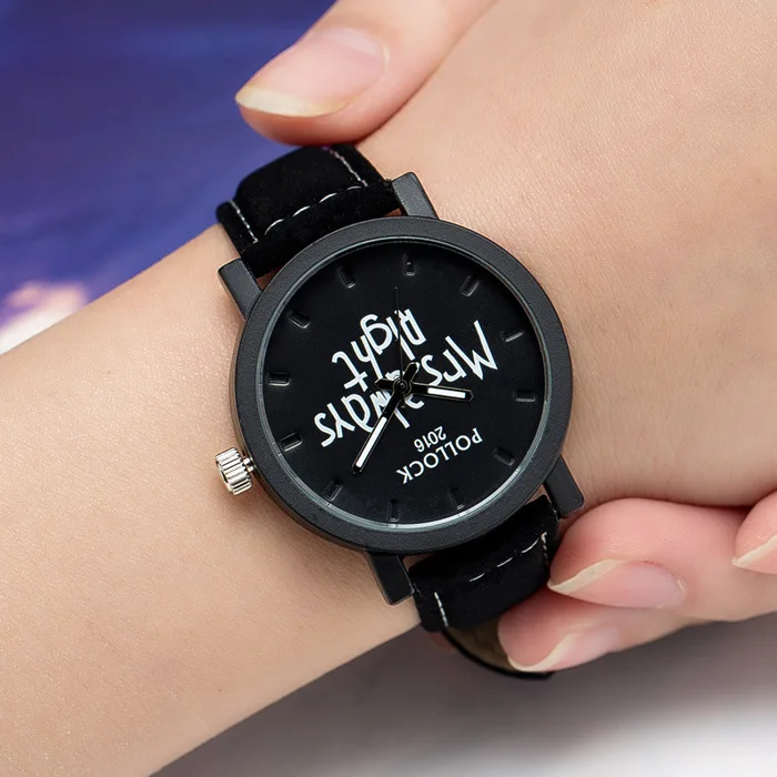 Новые брендовые черные белые кожаные часы студенческие женские мужские спортивные кварцевые часы пара Ультра тонкие повседневные часы Relojer Feminino