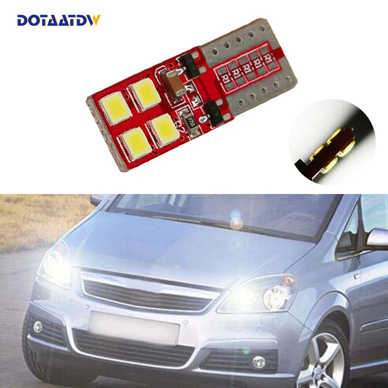 

1x T10 W5W 168 194 SMD Error Free Parking Light Bulbs Clearance Lights For Opel Astra h j g Corsa Zafira Insignia Vectra b c d