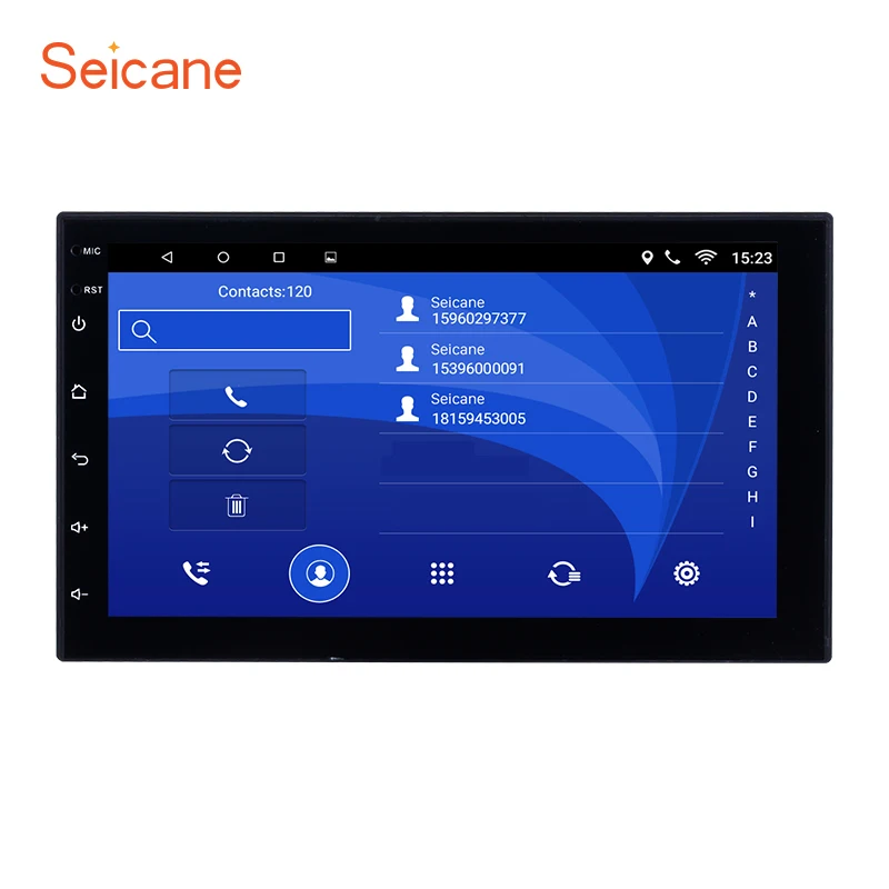 Seicane Android 6 1 7 2 Din Universal font b Car b font font b Radio