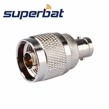 Superbat N-BNC Тип N штекер BNC Женский Джек Прямой Коаксиальный RF адаптер разъем