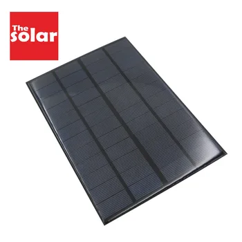 

350mAh Solar Panel 12 V 4.2 W Standard Epoxy Polycrystalline 12V DC 4.2WATT DIY Battery Power Charge Module Mini Solar Cell