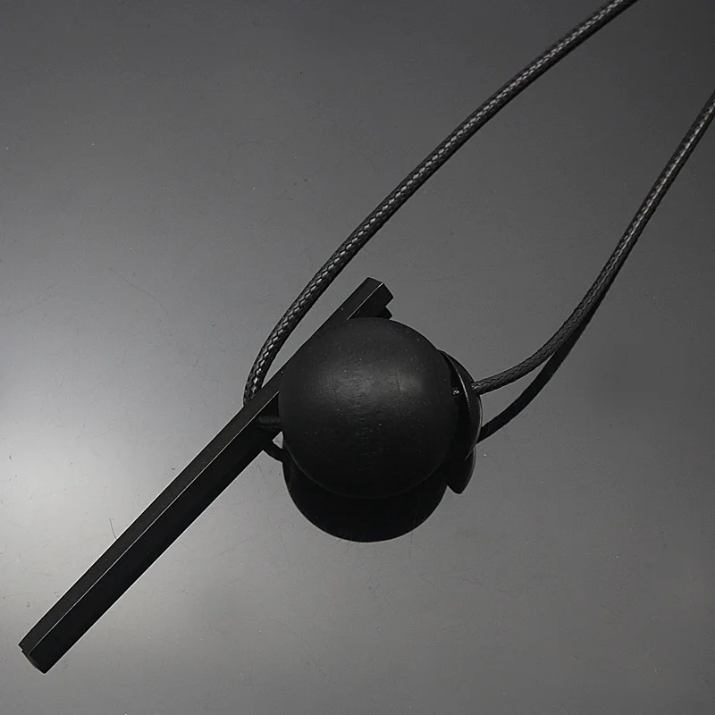 COUYA Ethnic Long Necklace For Women Statement Jewelry New Bohemia Style Jewelry Antique Black Color Wood Beads N10078-1 - Image 6