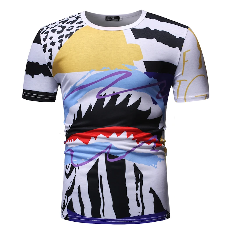 

New men's casual short-sleeved T-shirt