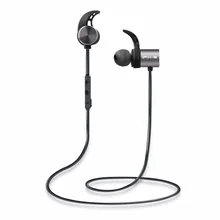 Plextone BX343 Беспроводной двойной Батарея 8 часов наушники Bluetooth IPX5 Водонепроницаемый Магнитная гарнитура наушники