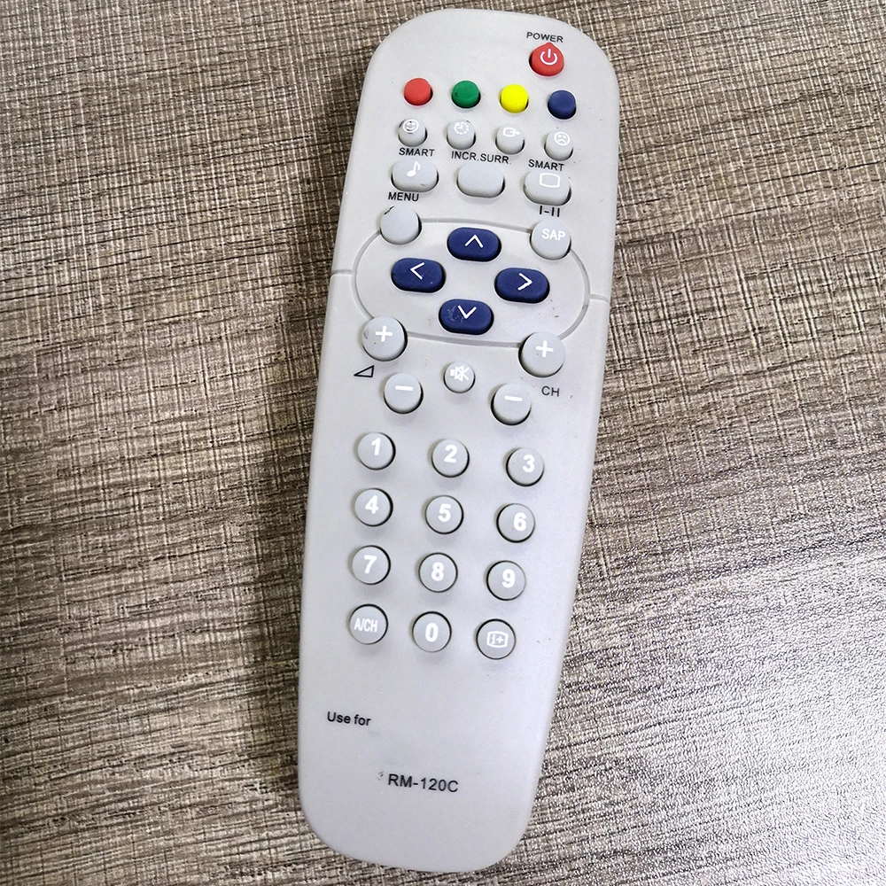 

New Universal Fit For Philips RM-120C TV Replacement Remote Control Used For RM120C