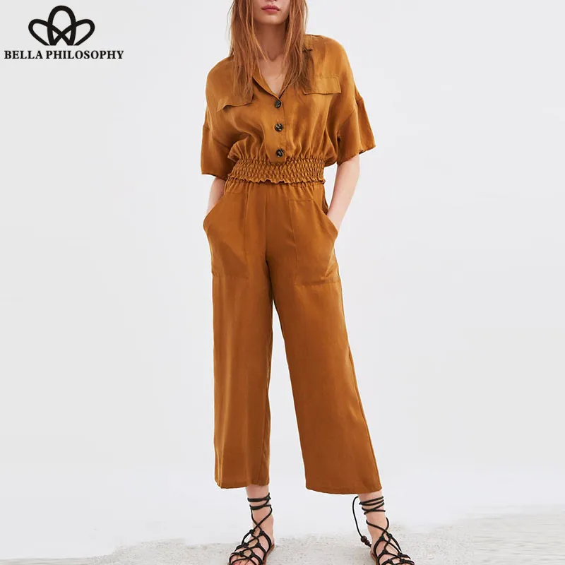 

Bella Philosophy Women Summer Short Sleeve Blouse Shirts Elastic Female Loose Sets Women Suits Retro Lady Street V-Neck Top